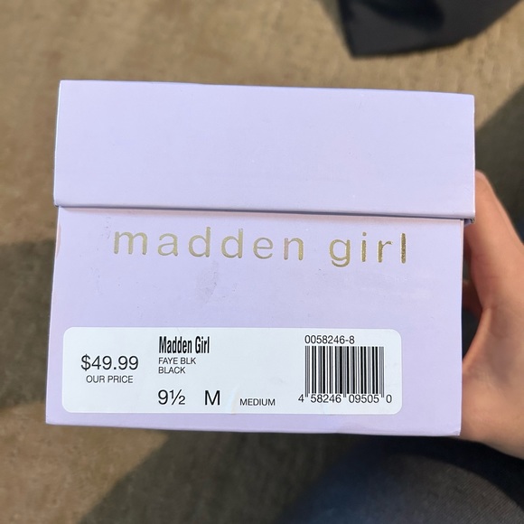 Madden Girl Gracy Women's Heeled Sandals - Black - Picture 6 of 6